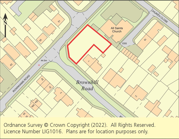 Lot: 126 - FREEHOLD SITE WITH PLANNING -